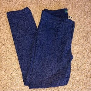 Lauren Ralph Lauren Navy Slim Fit Pants Size 2